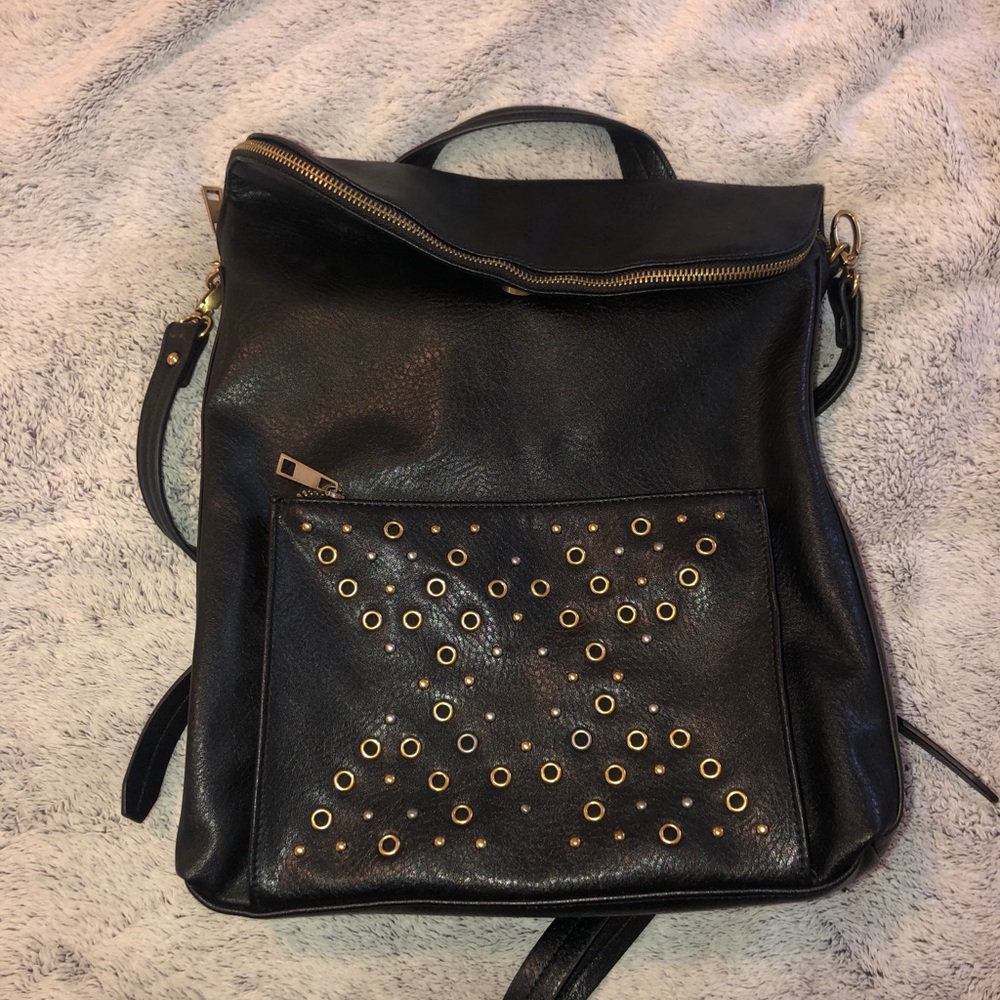 Dolce Vita Black Convertible purse/backpack
